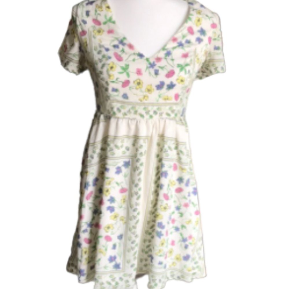 Ark & Co women’s floral short sleeve dress size medium